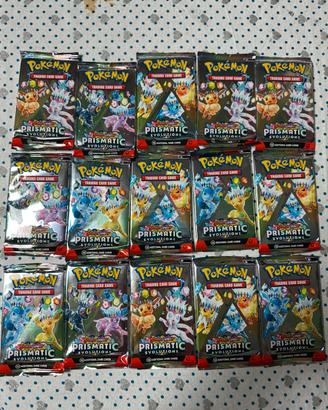15 bustine Pokemon