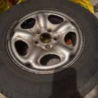 Set 4 cerchi ferro 15” per freelander 2002