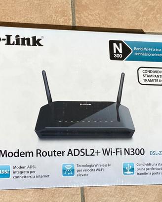 router D-Link ADSL2+ WiFi N300