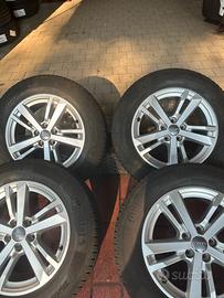 4 CERCHI IN LEGA ORIGINALI AUDI Q3 TIQUAN + 215 65