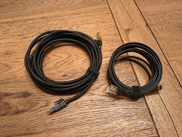 cavi ethernet da 3 e 5 metri UGREEN 