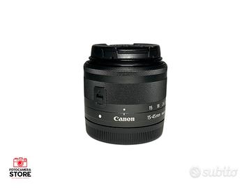 Canon EF-M 15-45mm (GARANZIA 2 ANNI)