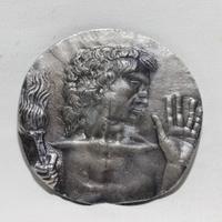 Medaglia Emilio Greco per C.O.N.I. olimpiadi 10 