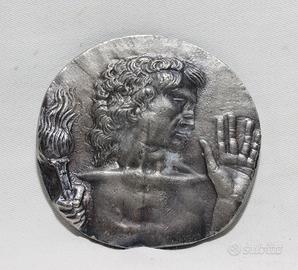 Medaglia Emilio Greco per C.O.N.I. olimpiadi 10 