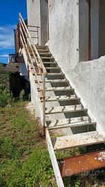 scala in ferro 14 gradini