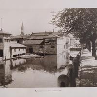 Stampa storica di Milano vecchia – Navigli