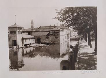 Stampa storica di Milano vecchia – Navigli