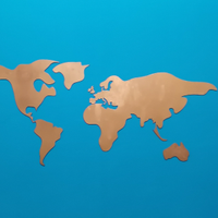 Planisfero da parete