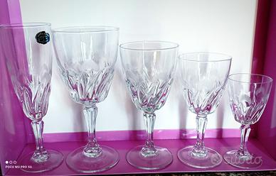 Bicchieri di cristallo 