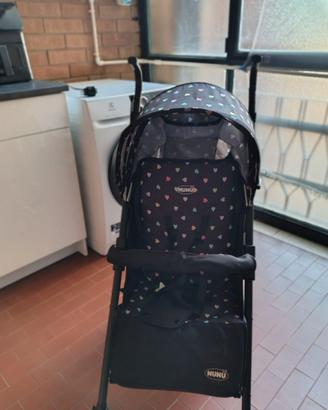 Passeggino leggero chiusura ombrello fly lux