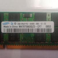 Samsung sodimm ddr2 2GB per notebook