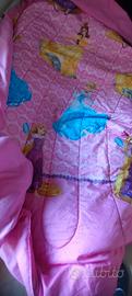 Piumone letto bimba principesse Disney