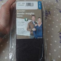 Bordo maglia lana