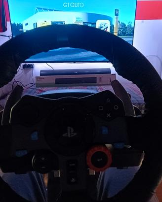 Logitech g29 per ps4 e ps5 con supporto 