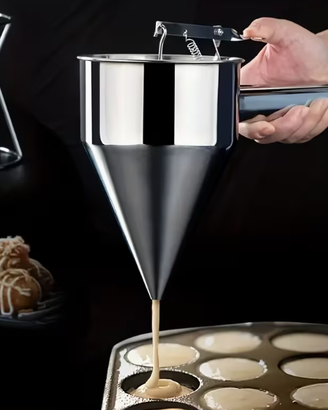 Distributore di Pastelle - 1,3L - Acciaio Inox -
