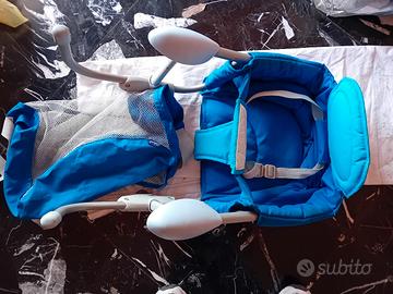 seggiolino da tavolo e sdraietta bambino chicco 