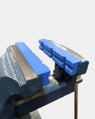 Ganasce magnetiche in TPU per morsa da banco 125mm
