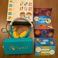 Racconta storie interattivo Lunii con cuffie