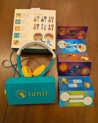 Racconta storie interattivo Lunii con cuffie