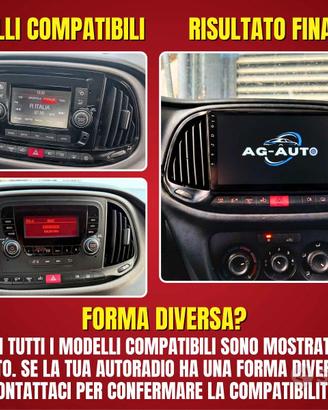 Fiat Dobl KIT COMPLETO Autoradio android stereo