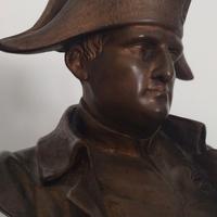 Busto Napoleone su colonna marmo