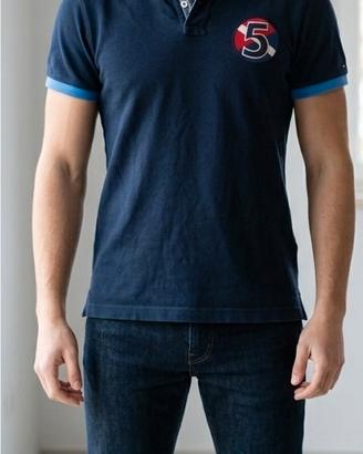 Polo Sportiva Tommy Hilfiger Blu Navy - Taglia M