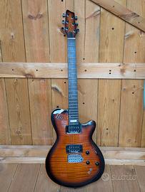 Godin LGXT Cognac Burst Flame AA – Made in Canada