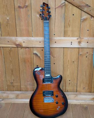 Godin LGXT Cognac Burst Flame AA – Made in Canada