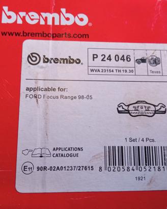 Pastiglie Brembo P 24046 per Ford Focus MK1