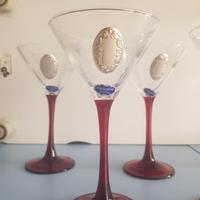 Calici con lastra in argento 925