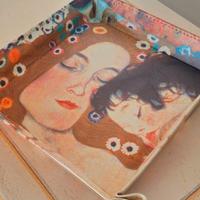 Vassoio "Le tre età della donna" ( dettaglio "Mate