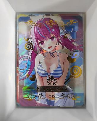 Minato Aqua - SR Card Goddess Hololive
