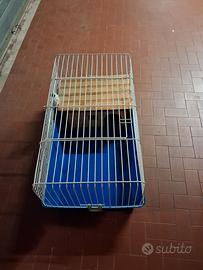 gabbia per conigli 80x48x37