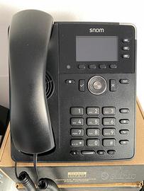 Telefono Snom D717 nero (3 pezzi)