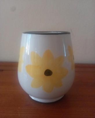 Vaso decorativo in ceramica multiuso