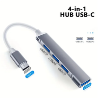 Adattatore USB 3.1  multi splitter tipo C a 4 port