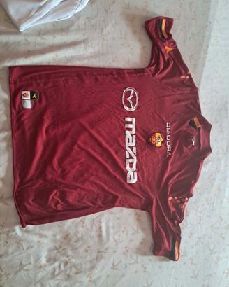 Maglia AS Roma 2003/04 Diadora Mazda manica lunga