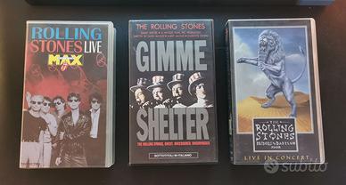 Lotto VHS ROLLING STONES