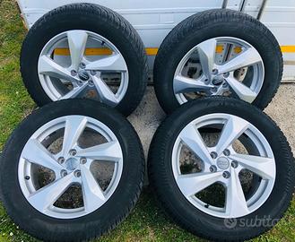 Cerchi Q3 da 18 originali Audi gomme Bridgestone