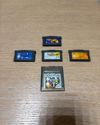 Lotto 5 Giochi Nintendo Game Boy Advance e Color