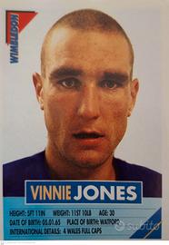 Figurina calciatori VINNIE JONES Super Players '96