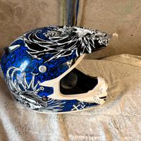 casco cross x ragazzo
