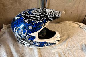 casco cross x ragazzo