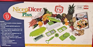 Mandolina taglia verdure Nicer Dicer Plus 12 pezzi