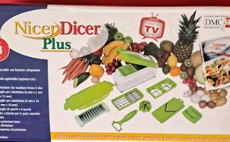 Mandolina taglia verdure Nicer Dicer Plus 12 pezzi