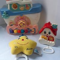 Giochi (3 pezzi) funzionamento carillon.