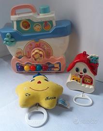 Giochi (3 pezzi) funzionamento carillon.