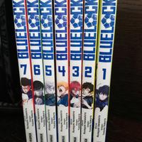 Blue lock vol. dal 1 al 7 fumetti manga