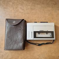 Registratore Cassette Vintage SANYO M1010 Anni 80