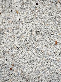 Sassetti bianchi per giardino 